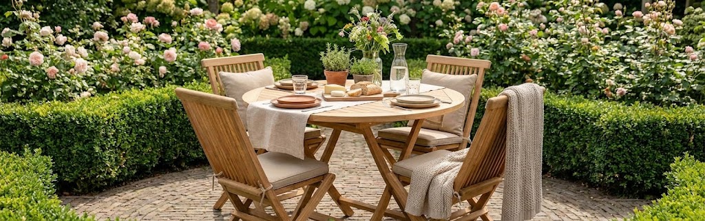 Tables de jardin pliantes - Teakea Tables de jardin pliantes - Teakea