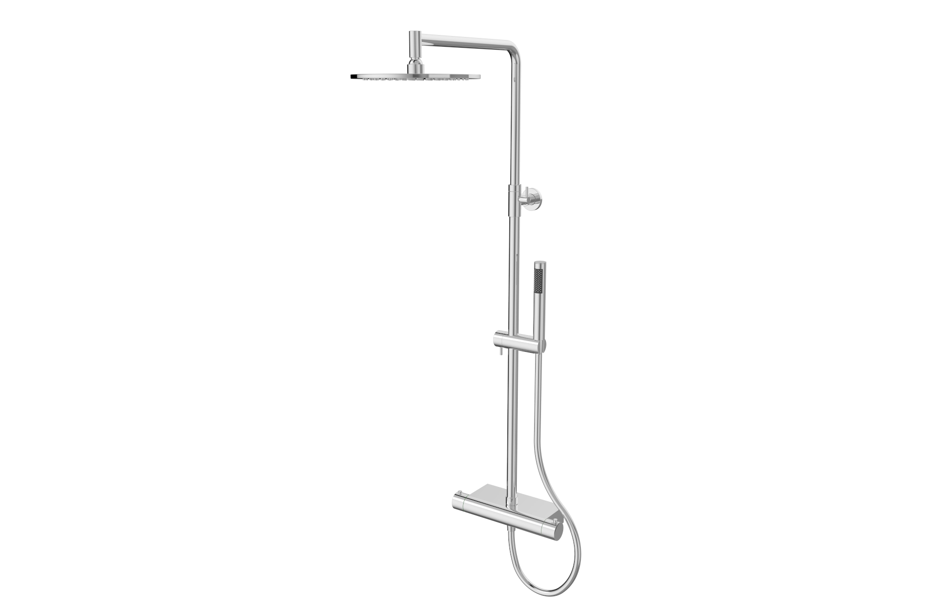Regn thermostatische regendouche met planchet - view 3