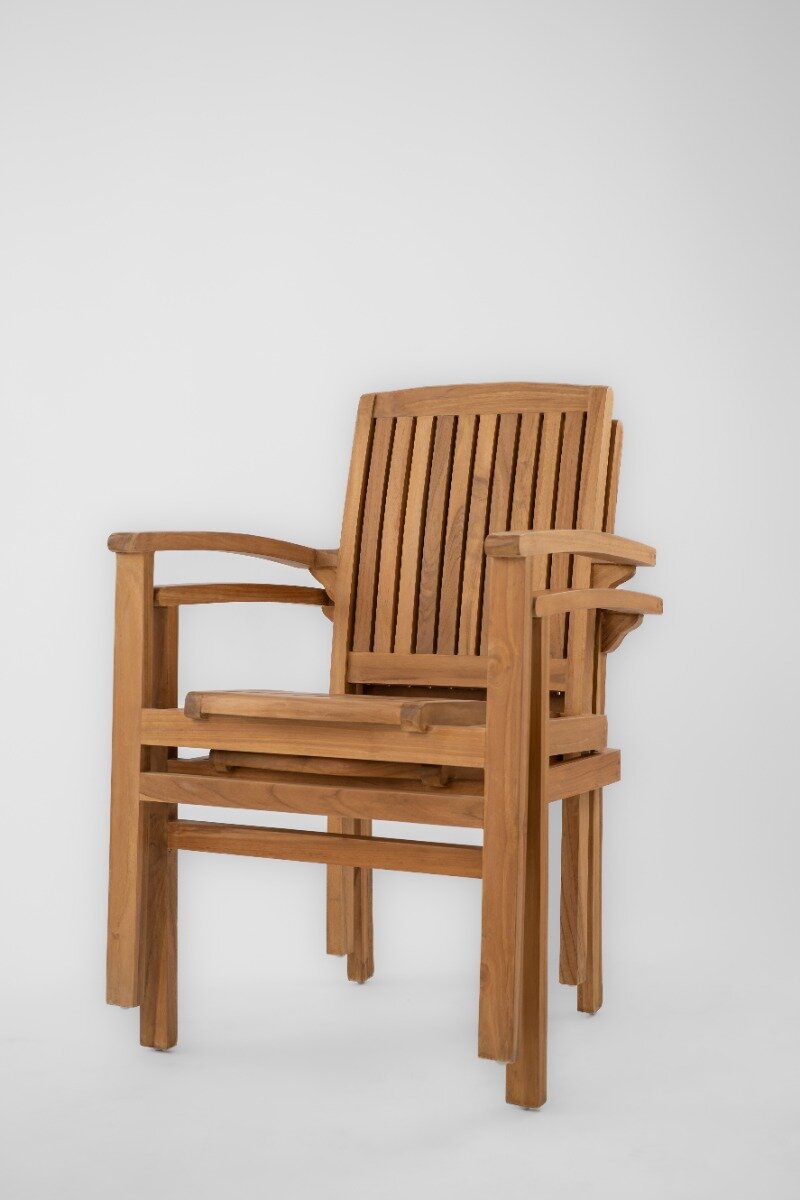 Merlin Teakhouten Tuinset – productfoto - alternate view