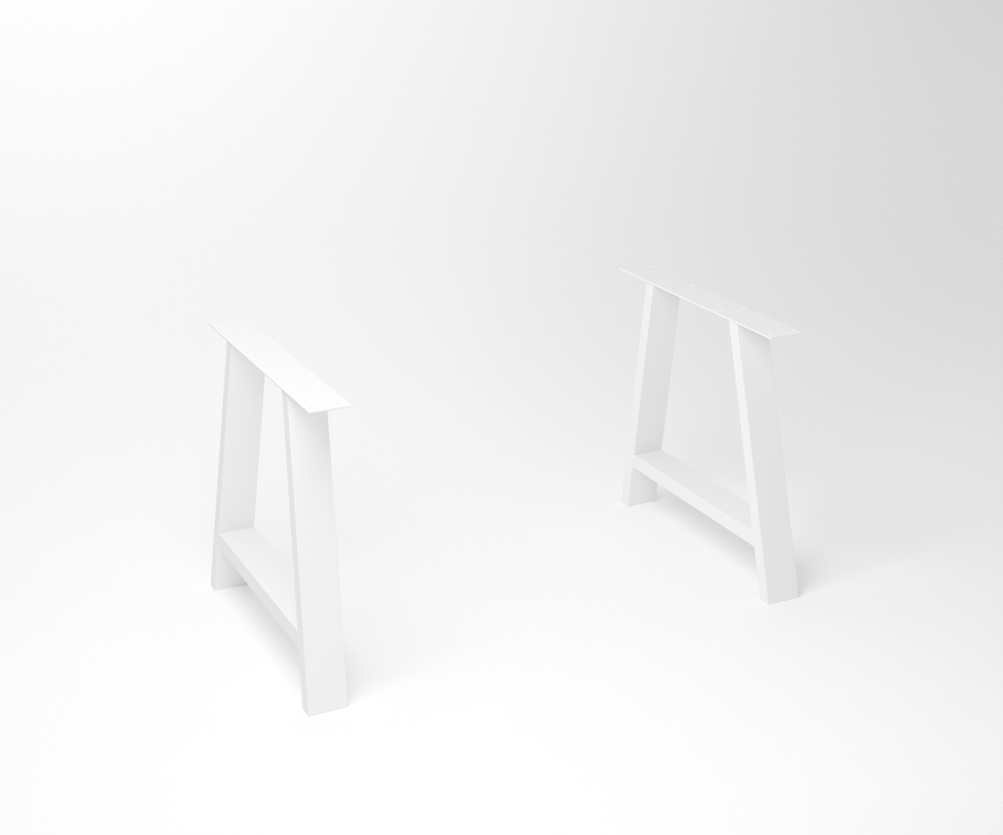 Walnut dining table Duncan | 2-A ( SHR ) Fineline Frame White - alternate view