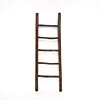 Teakhouten decoratie ladder | Rustiek Bruin | 50x5x150 - TK-DL-50x5x150-RUSTIEK-BRUIN