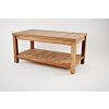 Sofabord i teaktræ Garden 100x50x45 med nederste hylde Sofabord i teaktræ Garden 100x50x45 med nederste hylde