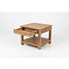 Cube Bijzettafel Teakhout 60x60 cm – Met Lade & Onderblad – Massief Teak Cube Bijzettafel Teakhout 60x60 cm – Met Lade & Onderblad – Massief Teak