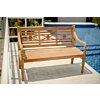 Banc de jardin en teck | 120 large | Banc de jardin en teck pour deux personnes | Recyclez le teck Banc de jardin en teck | 120 large | Banc de jardin en teck pour deux personnes | Recyclez le teck