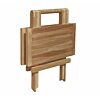 Garden Teak Side Table Collapsible 50x50x45 | Picnic Garden Table Garden Teak Side Table Collapsible 50x50x45 | Picnic Garden Table