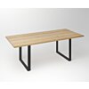 Eiken Tafel 3 cm Tafelblad | Fantasy U Frame - Teakea.nl