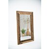 Spiegel Houten Frame Teak Rustiek 120 x 80