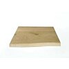 Plan de travail en chêne | 4cm d'épaisseur avec bord en écorce | 60cm de largeur