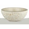 Wit Marmeren Waskom - Oblique | 45x21x15 - BMAM-CREAM