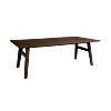 Aura eetkamertafel 220 cm massief acaciahout, modern design, geschikt voor 8-12 personen.