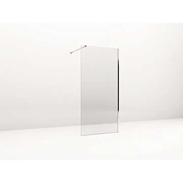 Regn glaswand helder glas 8mm, 100x200cm