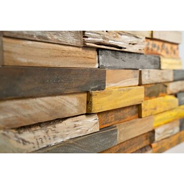 Teak plakhout | Bohemian | 18x49.5x2 - DEV-WC-BOH