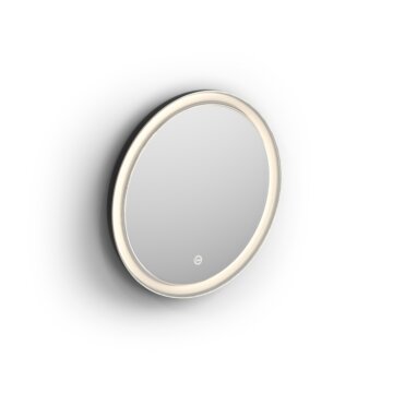 Look at Me spiegel, Ø45cm, 2700K buisvormige LED, IP44