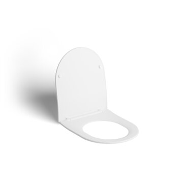 InBe 3 toiletzitting met deksel, soft-closing, mat wit