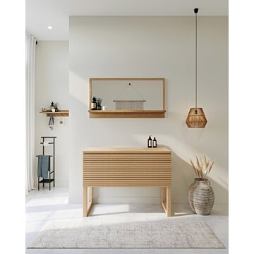 Badkamermeubel Luca | Horizontale Stokken Front