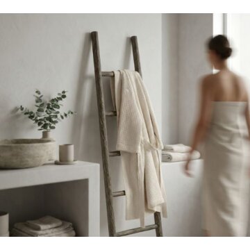 Decoratie ladder Carved 150 cm 