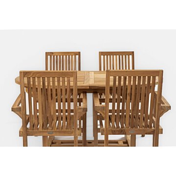 Teakhouten Tuinset Pile – productfoto