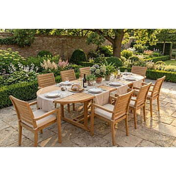 Tuintafel 240-280-110 XXL groot formaat