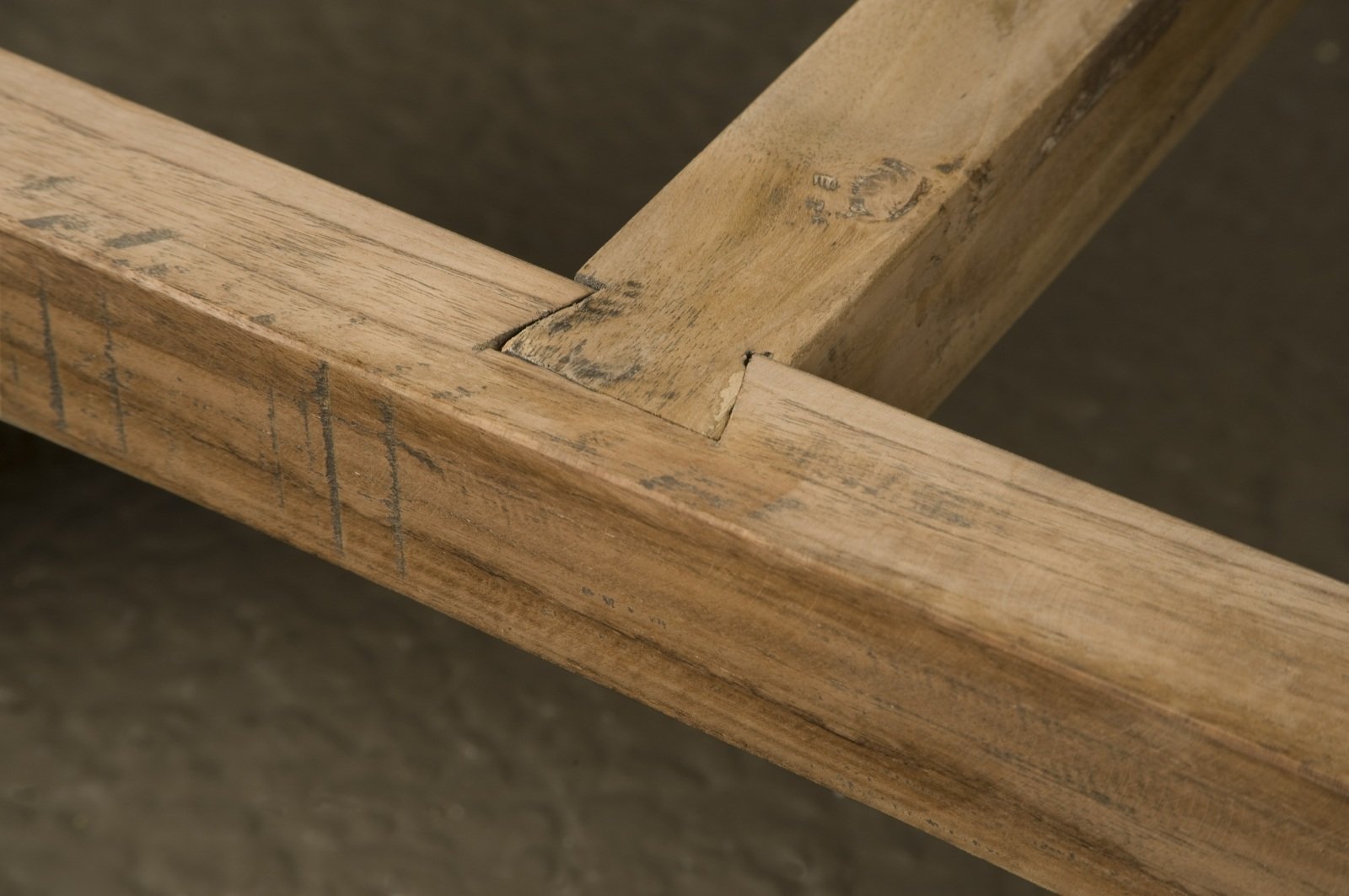 Genua | Teak Bartafel | 160x90x110 | Black Wash - TWR-PF0079 - view 3