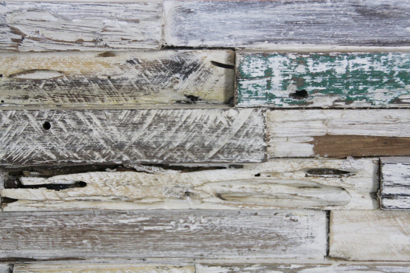 Teak plakhout | Whitewash | 18x49.5x2 - DEV-WC-RGW - alternate view