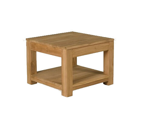 Teakhouten Bijzettafel Dio | 40 x 50 x 50 cm | Teakea.nl - view 3