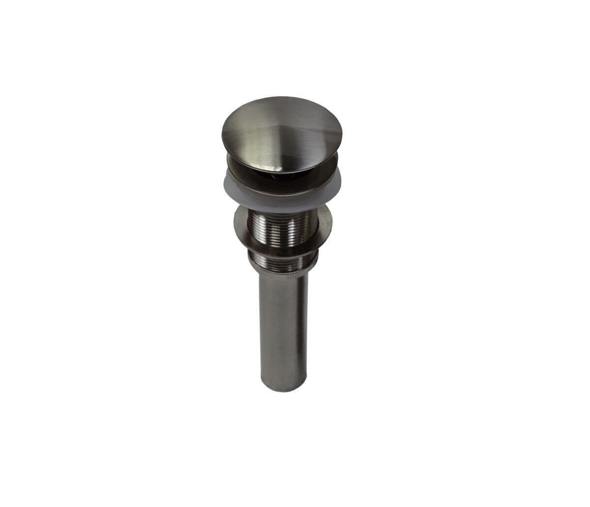 Pop-up Afvoerplug - zonder overloop - Mat RVS - lange pijp - 1 1/4 Inch - 8416S - view 3