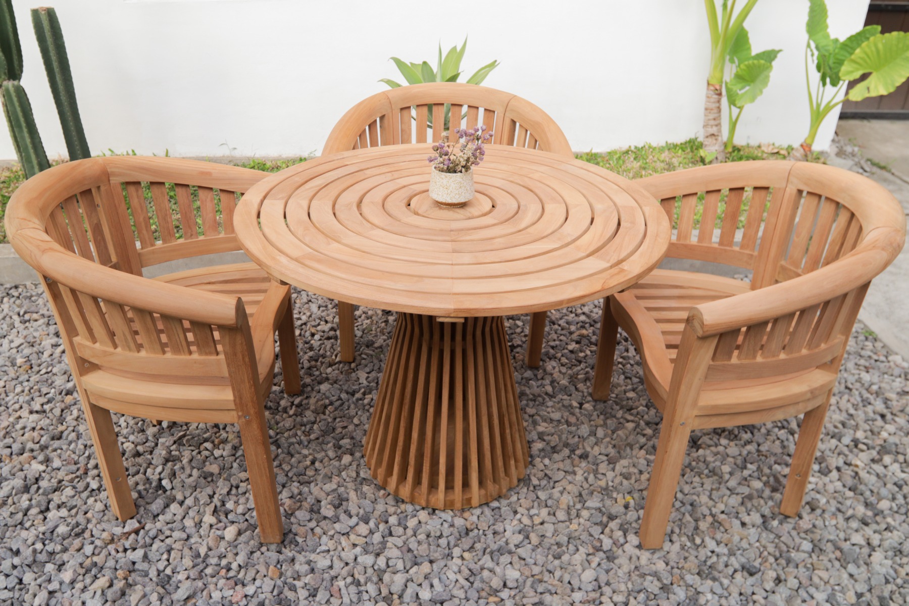 Teak Tuintafel Aurora – productfoto - view 4