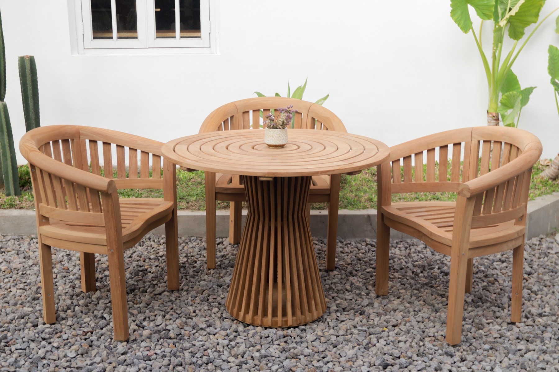 Teak Tuintafel Aurora – productfoto - view 3