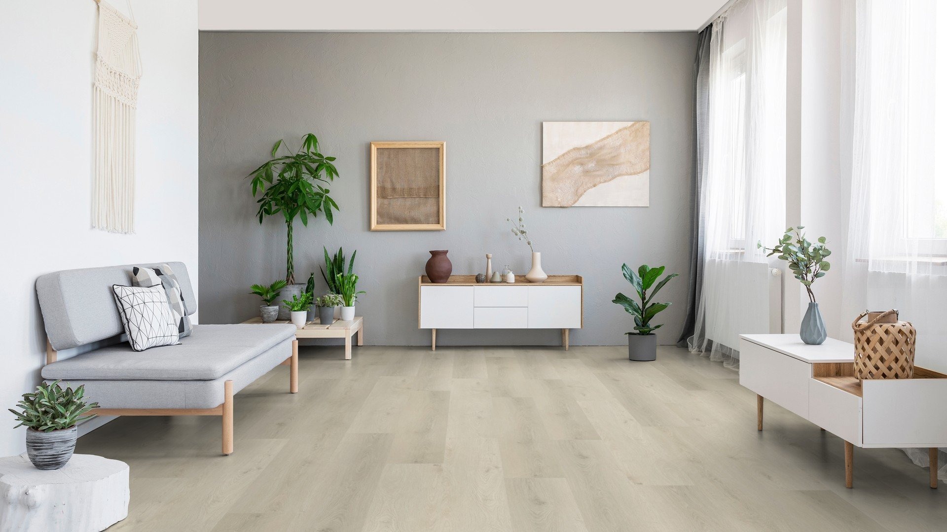 Bobeau Nakuru klik PVC 23x184cm akoestisch - Marfil - view 3