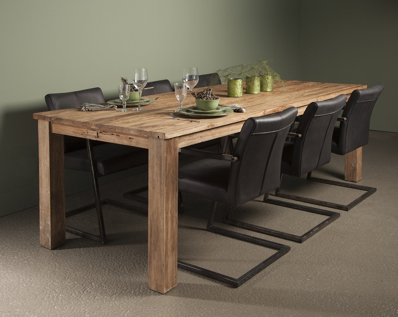Lorenzo | Teak Eettafel | 200x100x78 | Drijfhout - TWR-SS0872 - alternate view