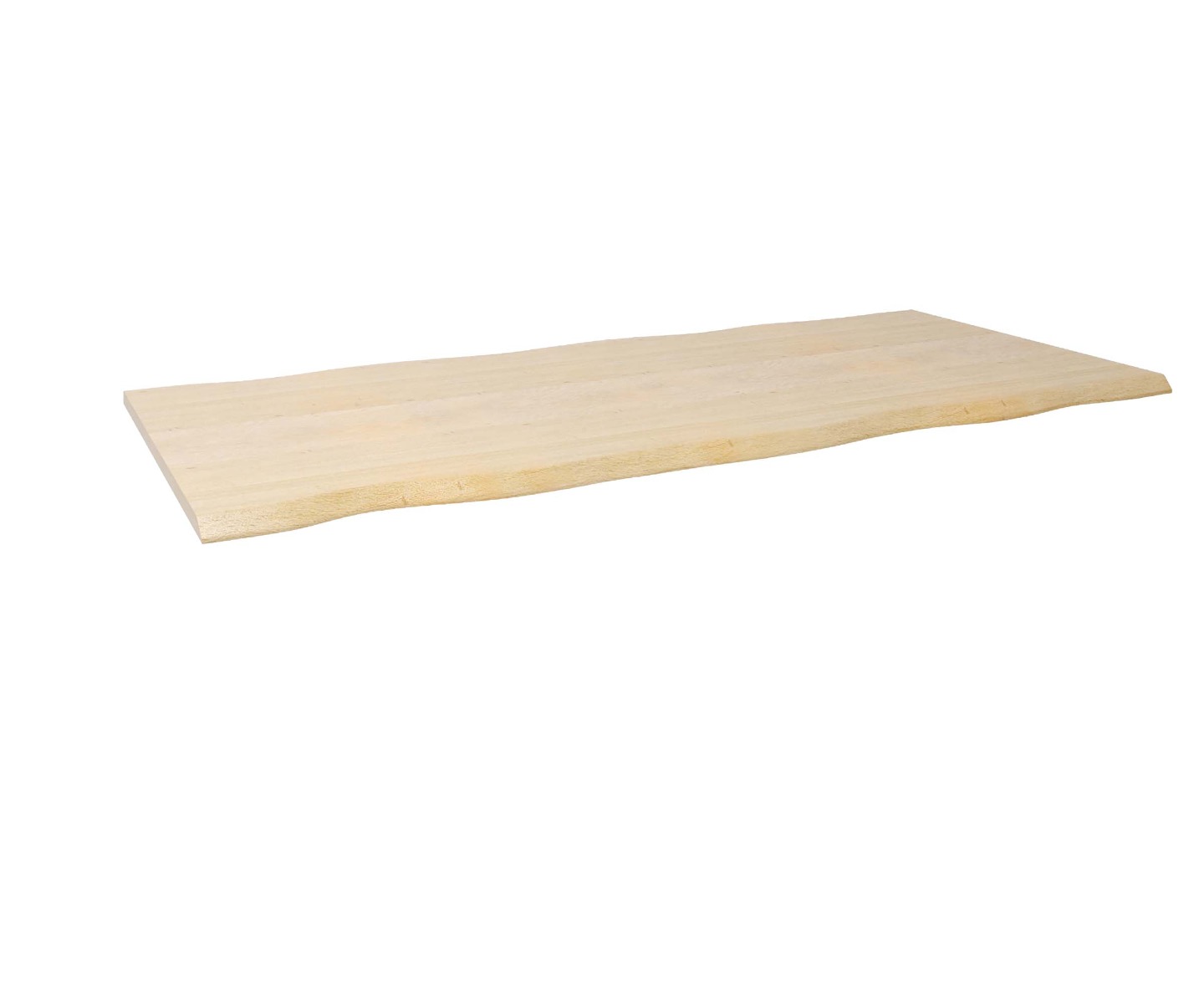 Boomstafeltafel met RVS onderstel tafelframe - alternate view
