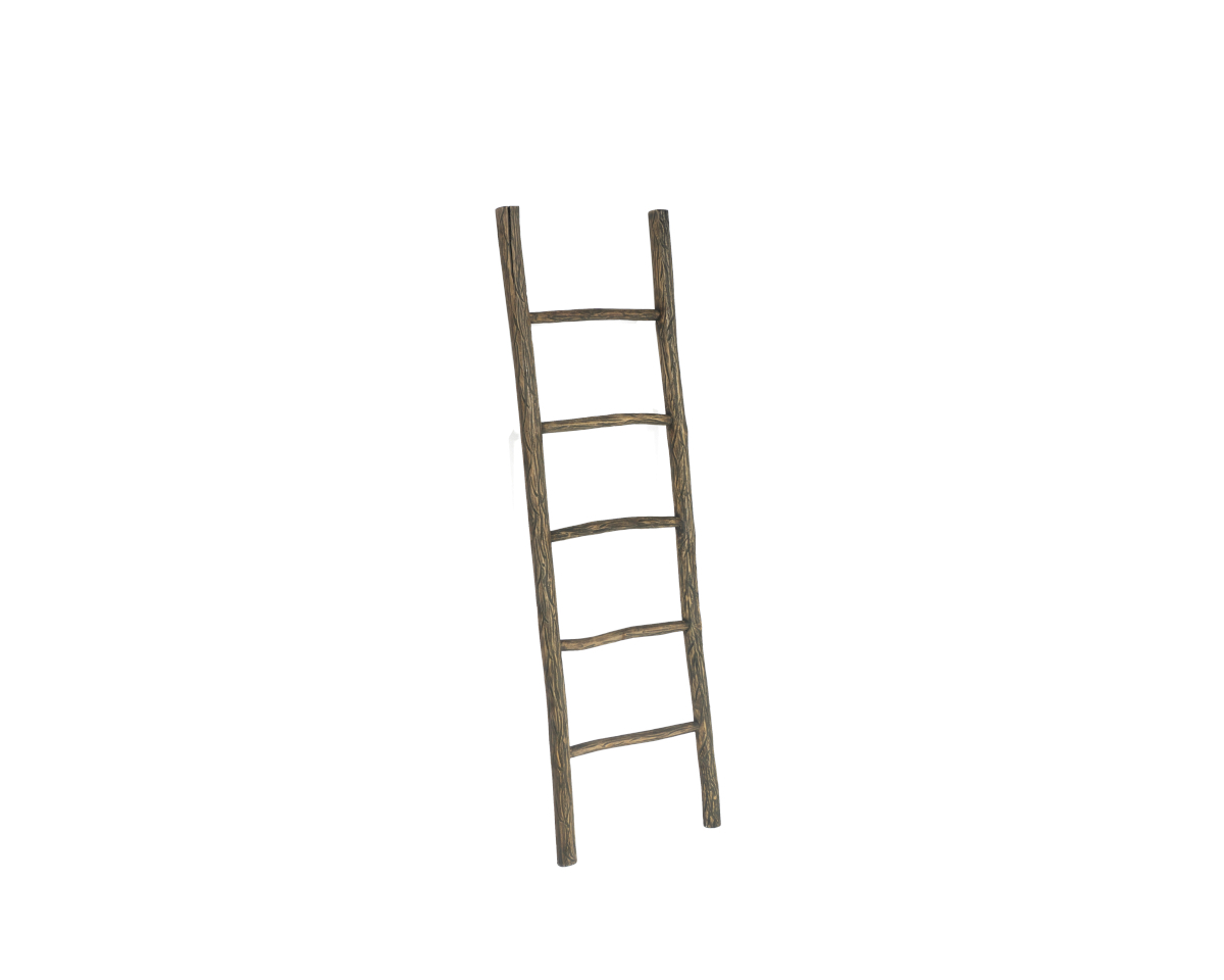 Decoratie ladder Carved 150 cm  - view 3