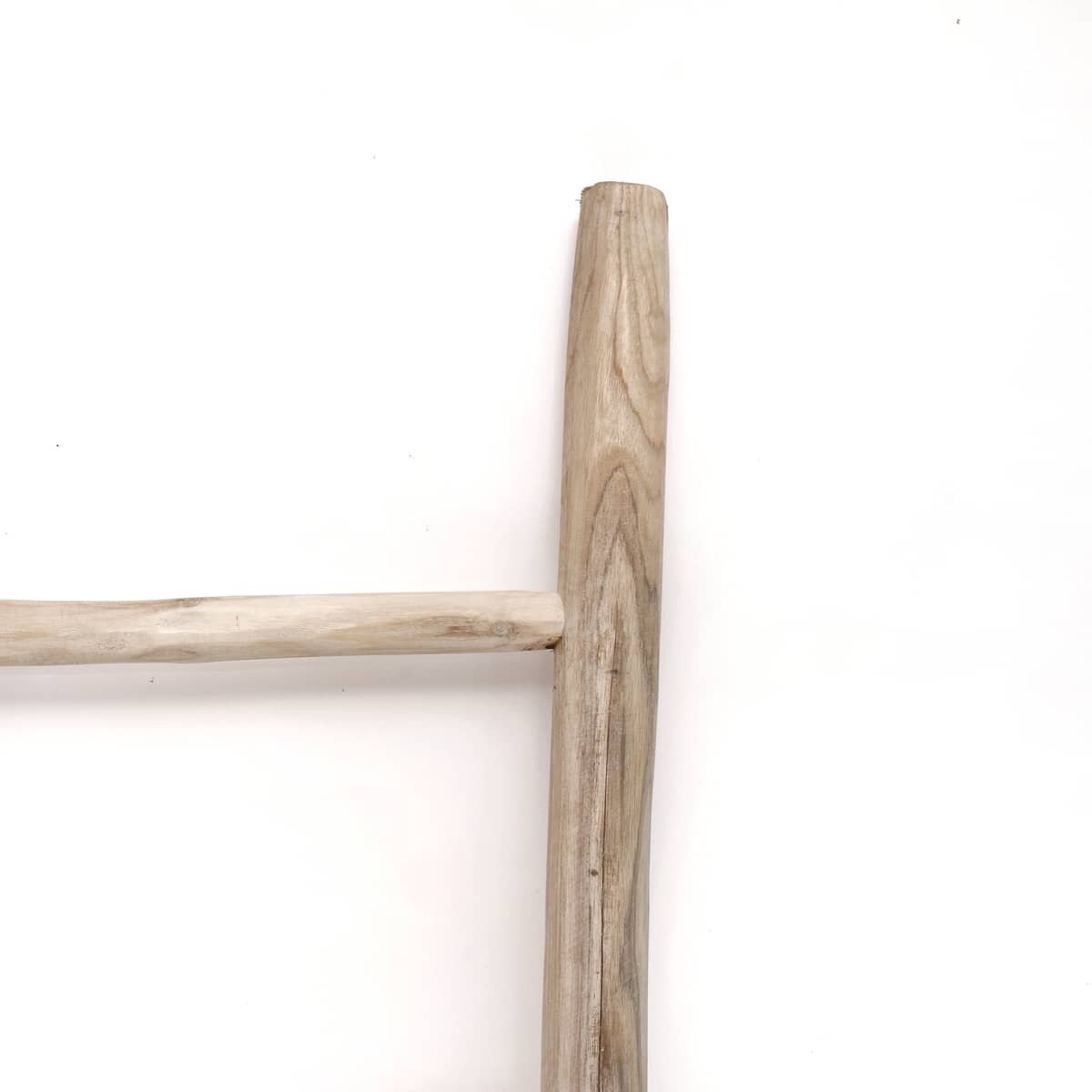 Decoratie ladder Rustiek Wit 175 – productfoto - alternate view