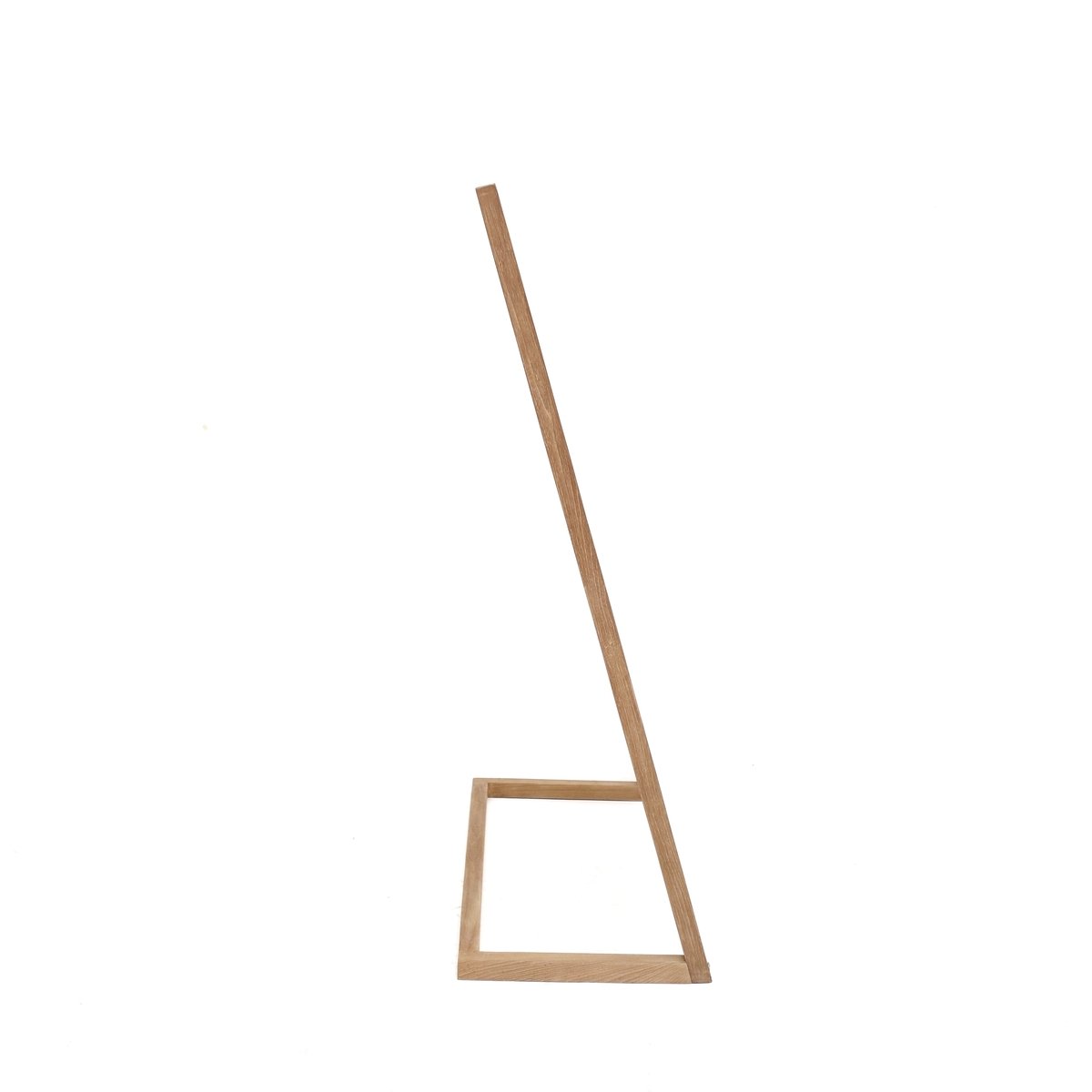 Teakhouten handdoekenrek van teak 80×35×109 cm - view 4