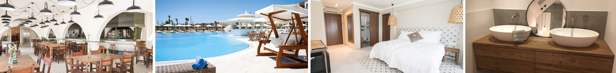 Projecten van Teakea: hotelkamers, terras en badkamers